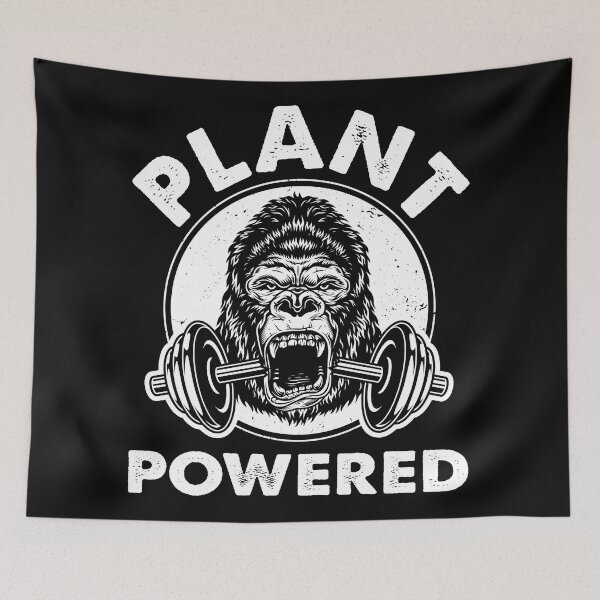 Item preview,  Gym Plant Powered Workout Vegan designed and sold by ReignGFX.