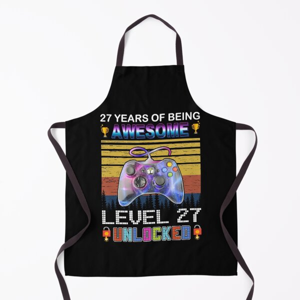 Item preview, 27 Years Of Being Awesome Level 27 Unlocked Gamer designed and sold by PansyBoyd.