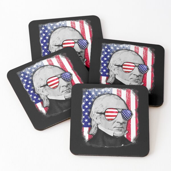 Item preview, James K Polk US flag TShirt 4th of July designed and sold by gladttkeal.