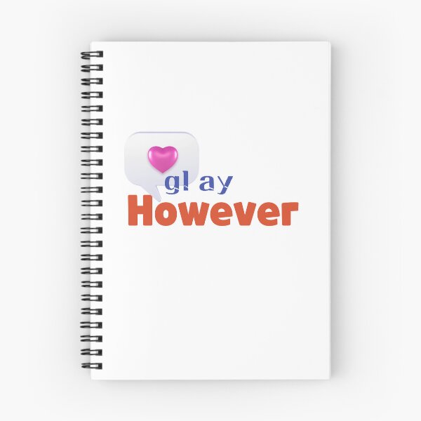 Item preview, Glay however lettering designed and sold by Johnallthings.