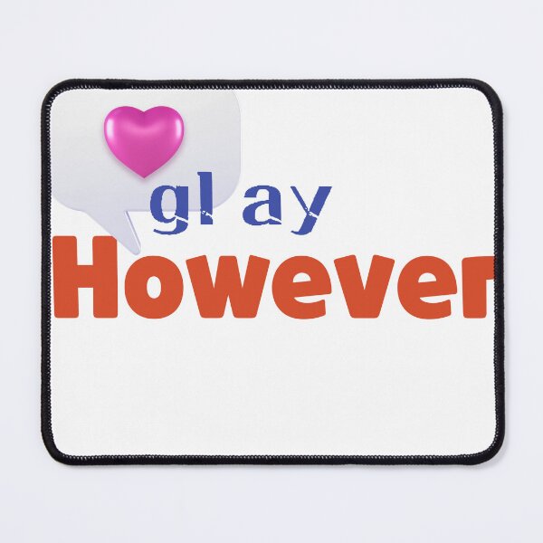 Item preview, Glay however lettering designed and sold by Johnallthings.