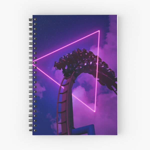 Item preview, Montaña rusa de neón Banshee designed and sold by Emotional Rollercoasters.