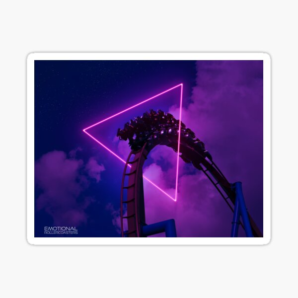 Item preview, Banshee Neon Roller Coaster designed and sold by Emotional Rollercoasters.