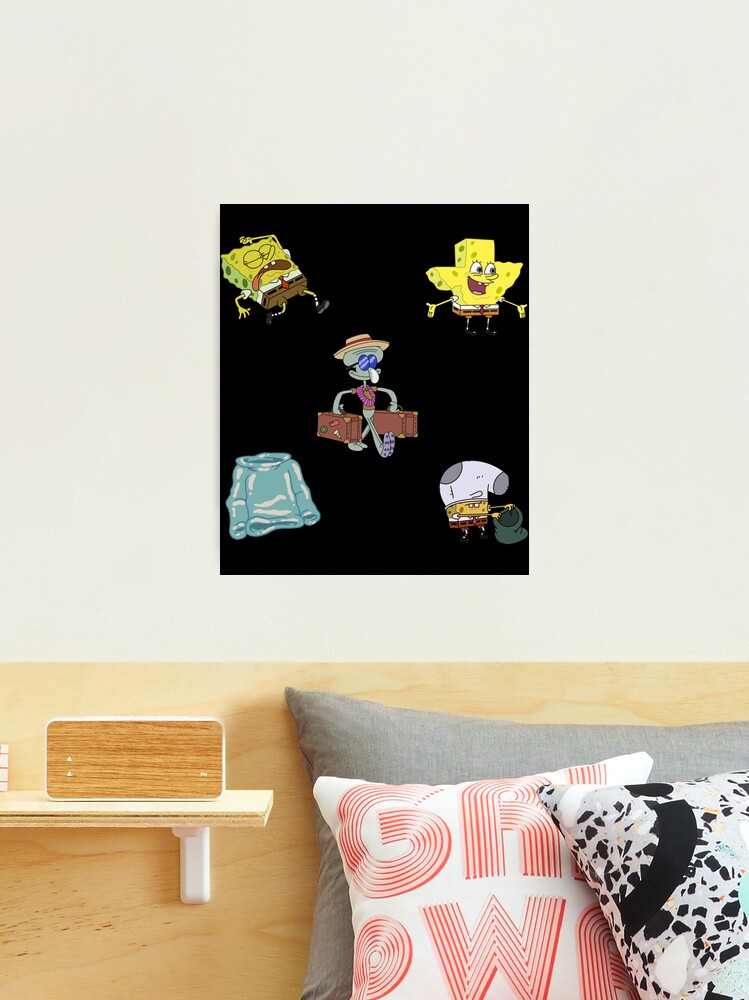 Spongebob Squarepants Mini Magnet Pack Set 7  Photographic Print for Sale  by SmokeWorks1