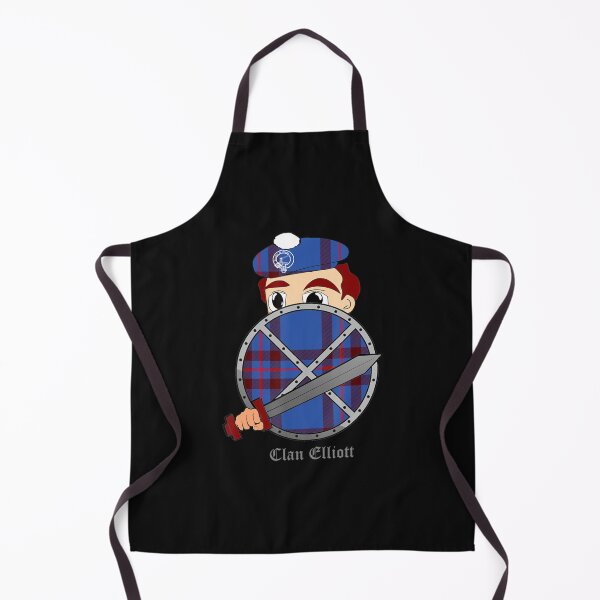 Item preview, Elliott Surname Last Name Scottish Tartan Crest designed and sold by Luke Cantrell.
