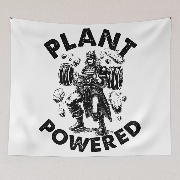 Item preview, Workout Vegan Plant Powered Gym designed and sold by ReignGFX.
