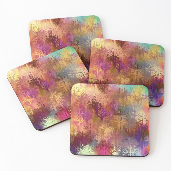 Item preview, Colorful nature trees designed and sold by Art by Lilia.