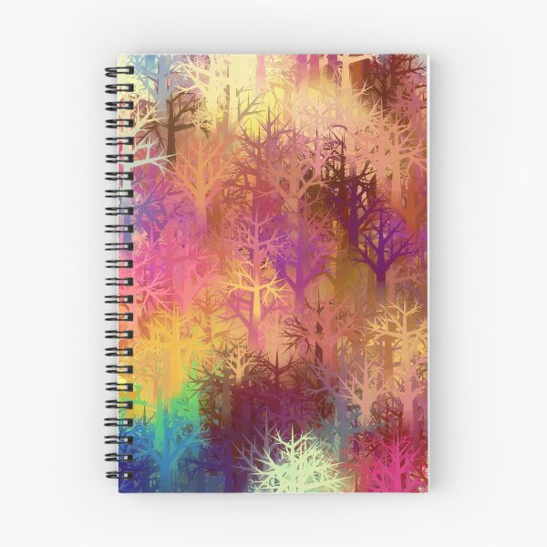Item preview, Colorful nature trees designed and sold by Art by Lilia.