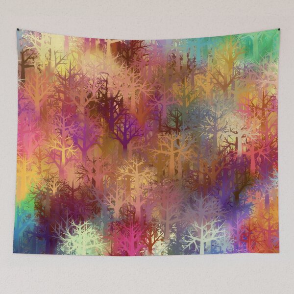 Item preview, Colorful nature trees designed and sold by Art by Lilia.