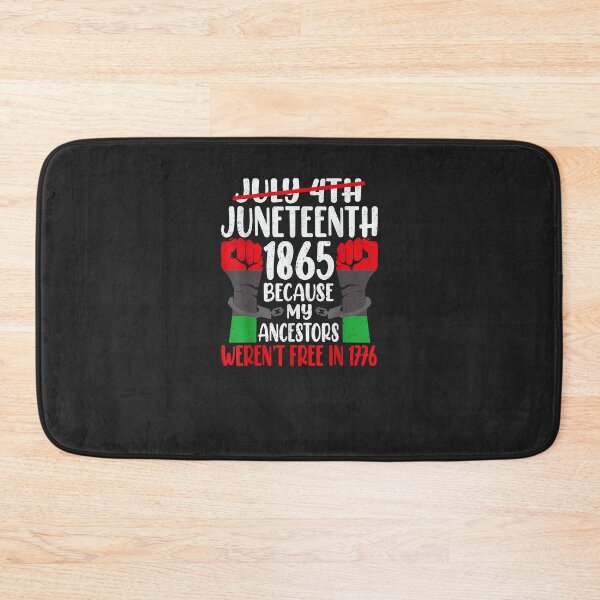 Item preview, Juneteenth My Ancestors Free Black African Flag Pride Fist designed and sold by JakariEzer.