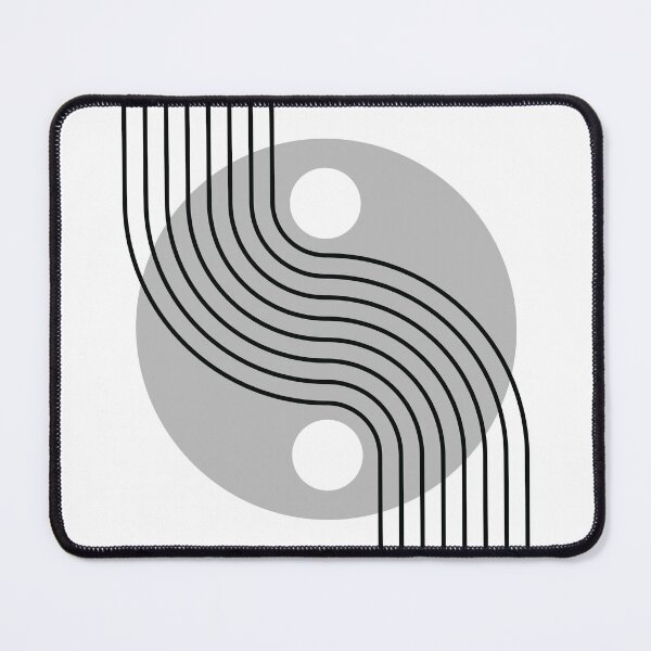 Item preview, Geometric Lines and Shapes 28 in Monochrome designed and sold by nineFlorals.