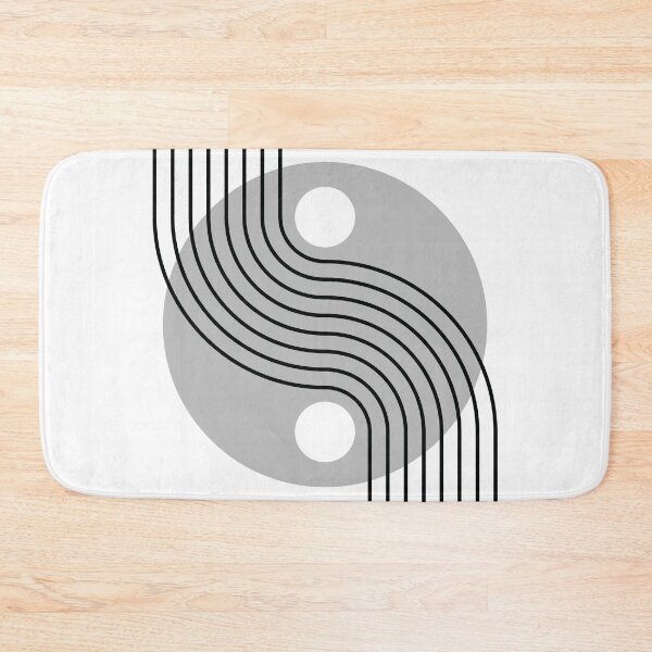 Item preview, Geometric Lines and Shapes 28 in Monochrome designed and sold by nineFlorals.