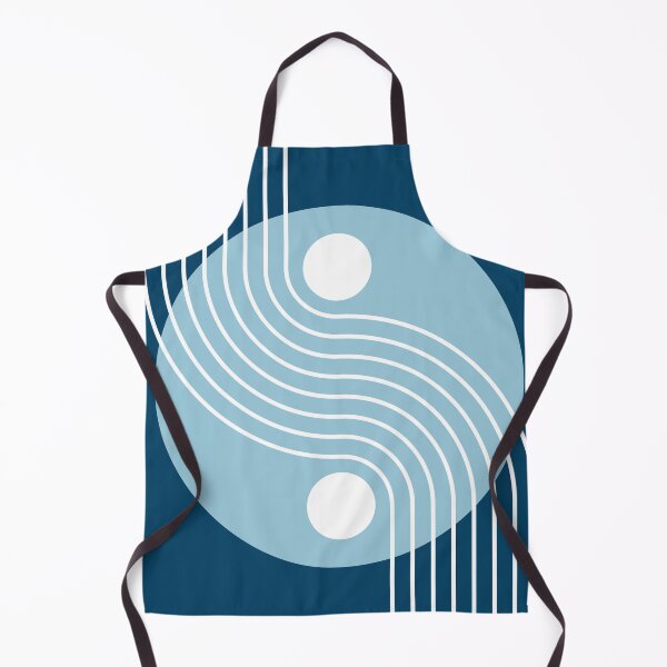 Item preview, Geometric Lines and Shapes 24 in Midnight Blue designed and sold by nineFlorals.