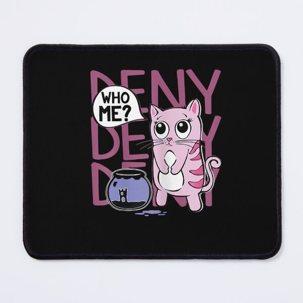 Artikelvorschau, Leugnen Sie alles Katzen-Shirt entworfen und verkauft von AnhornBlaz.