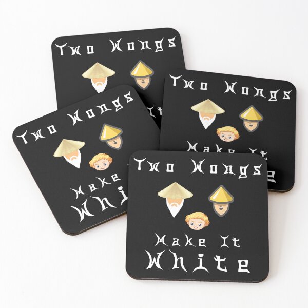 Item preview, Funny Two Wongs Make It White designed and sold by MaryStrupp.