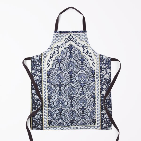 Item preview, Classic Floral Stamp Blue designed and sold by moslem-pride.