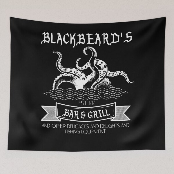 Item preview, Blackbeard's Bar and Grill designed and sold by AndrewJPupel.