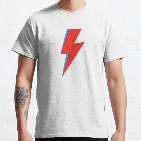 David Bowie Lightning Bolt T-Shirts for Sale | Redbubble