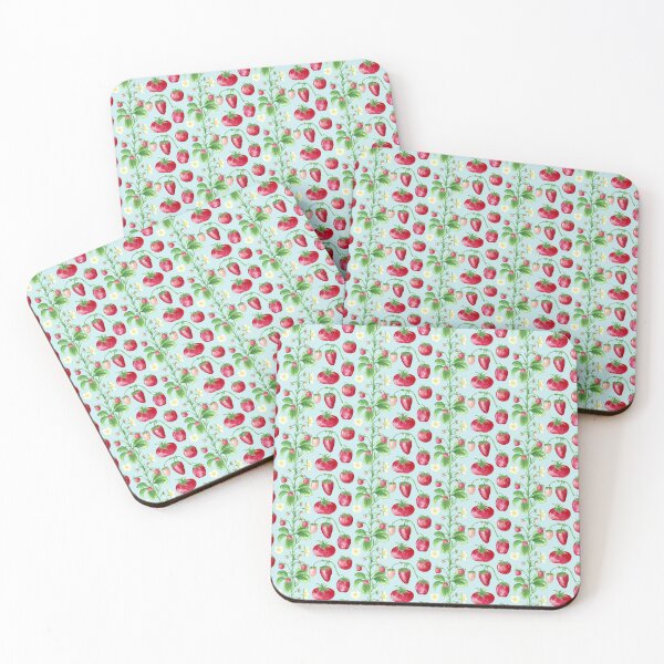 Item preview, Strawberry fruits print designed and sold by letsgow8th.