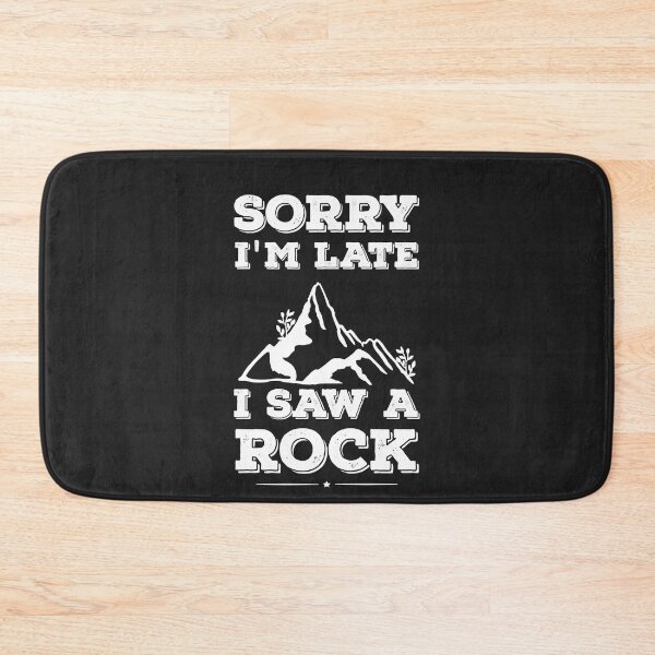 Item preview, Sorry I'm Late I Saw A Rock - Geology Rockhound Rocks Funny Geologist Tee Essential designed and sold by JakariEzer.