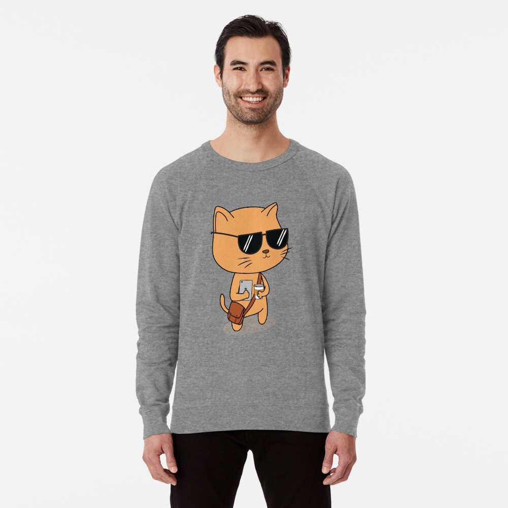 Item preview, Lightweight Sweatshirt designed and sold by cartoonbeing.