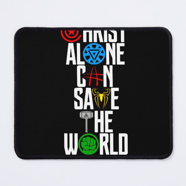 Item preview, Christ-Alone-Can-Save-The-World designed and sold by ButtnerRing.