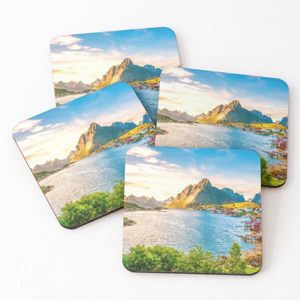 Aperçu de l'œuvre Île Lofoten, Norvège créée et vendue par scenerymerch.