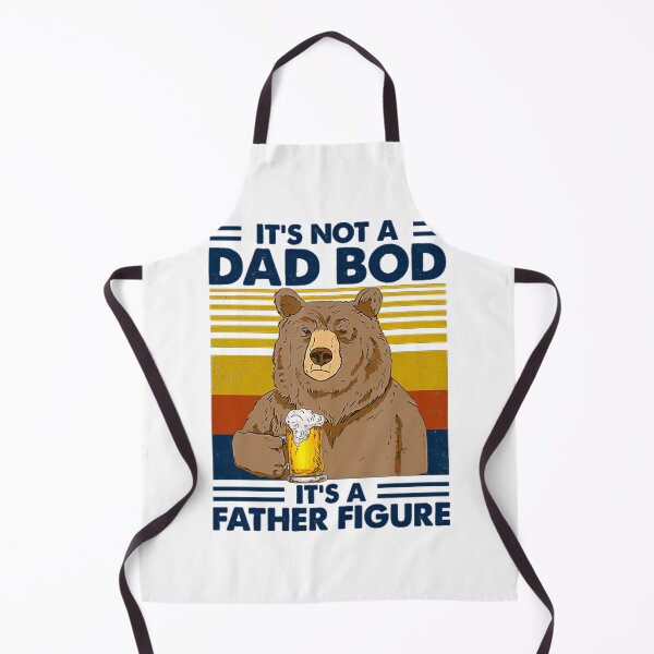 Item preview, Humor Saying It's Not A Dad Bod It's A Father Figure Vintage Bear Drinking Beer Lover Fathers Day Gifts designed and sold by Fatherday.