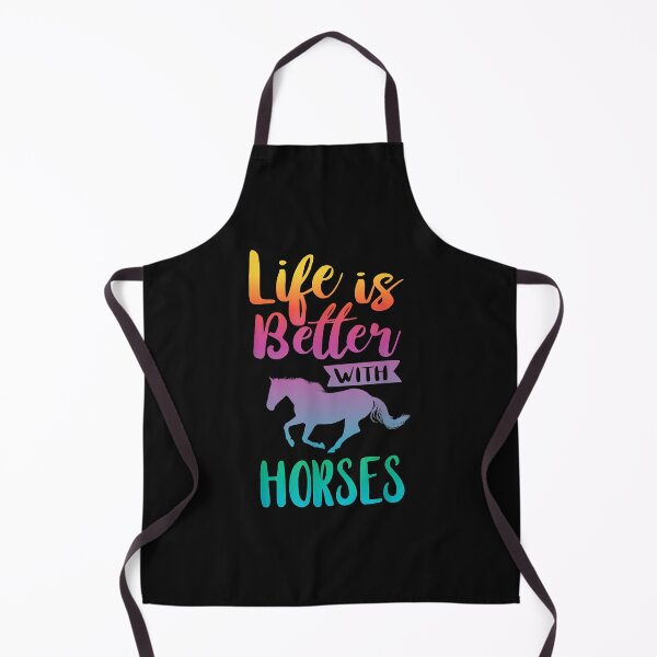 Item preview, Cute Life Is Better With Horses Horseback Riding designed and sold by Marmion434423.