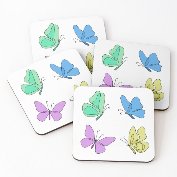 Item preview, Colorful Butterflies designed and sold by Lil-Bit-Batty.