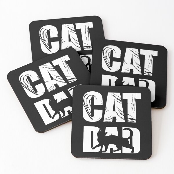 Item preview, cat dad designed and sold by Toonify4U.