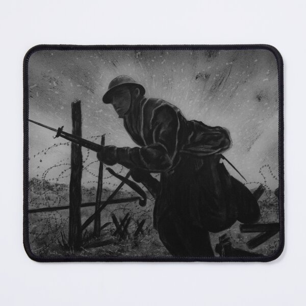 Item preview, WW1 Charging in to no man's land designed and sold by RmvPortraitsArt.