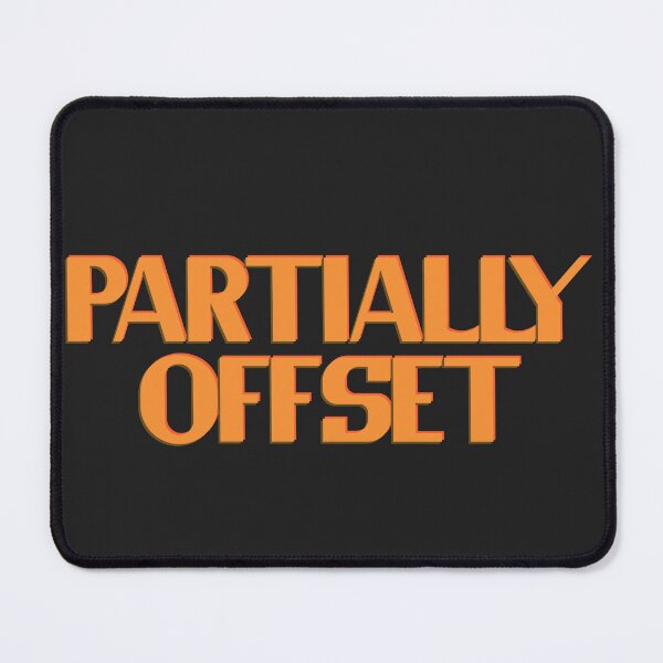Item preview, Partially Offset - Orange Bold Text designed and sold by Chubuter.