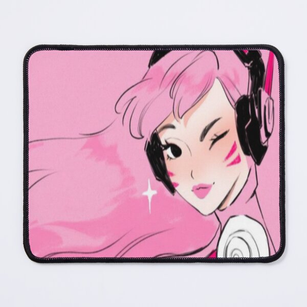 Item preview, gamer girl mousepad designed and sold by Imnxthoney.