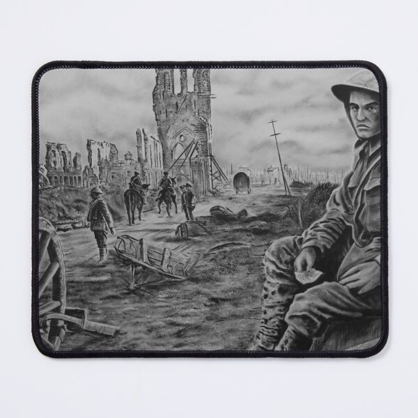 Item preview, WW1 Hopeless Ruins designed and sold by RmvPortraitsArt.