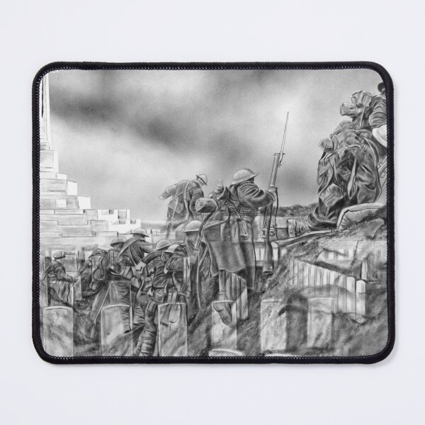 Item preview, WW1 Rising up from the graves designed and sold by RmvPortraitsArt.