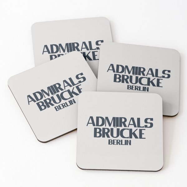 Item preview, Admiralsbruecke Berlin - Black Bold Text designed and sold by Chubuter.