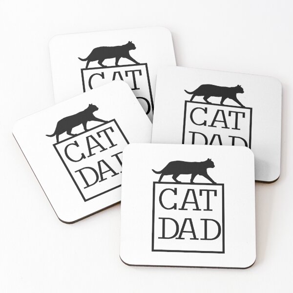 Item preview, cat dad designed and sold by Toonify4U.