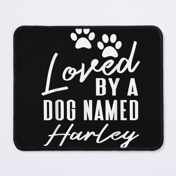 Item preview, Dog Name Harley Gift Pet Lover Puppy Paw Print T-Shirt designed and sold by AppBernard.