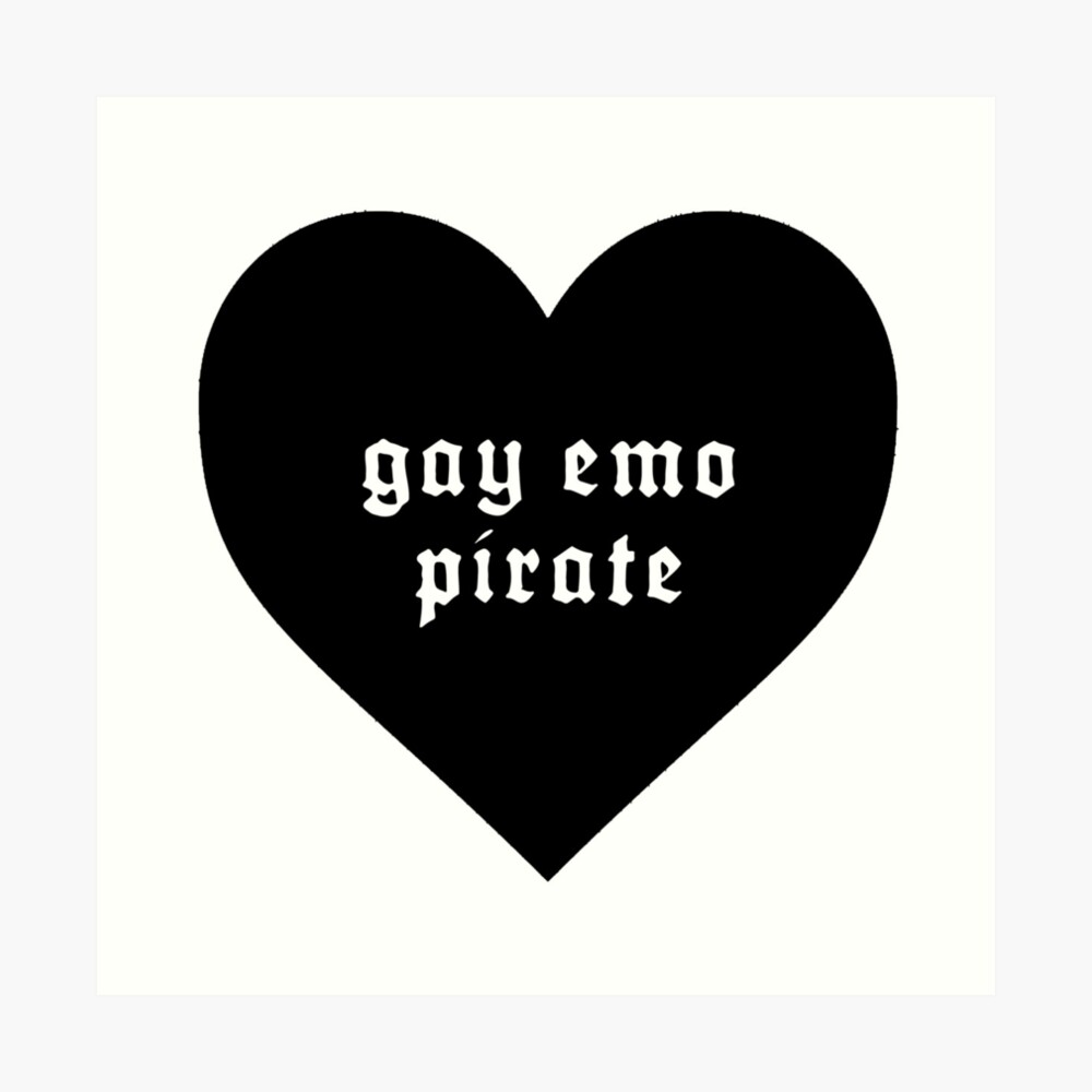 Gay Emo Pirate | Poster