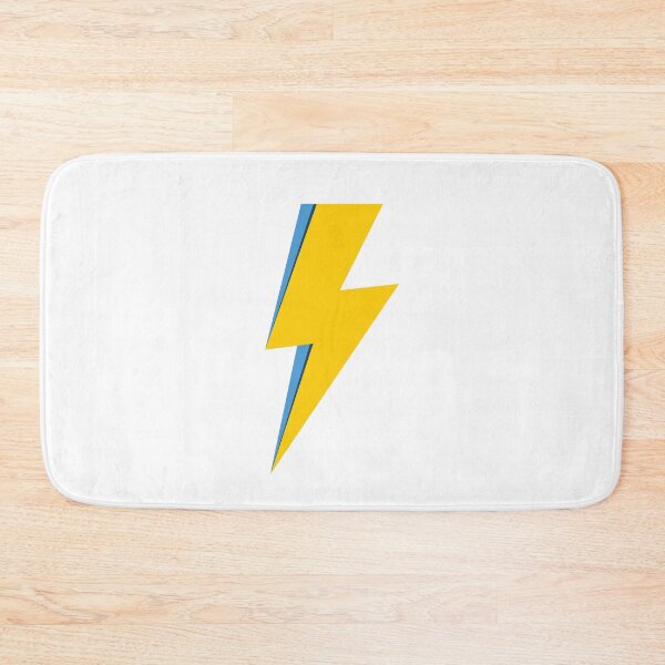 Item preview, Ziggy Stardust David Bowie Lightning Bolt in Yellow designed and sold by Shari Archinoff.