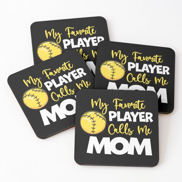 Item preview, Mi jugador favorito me llama mamá Softbol de lanzamiento rápido designed and sold by 99Fastpitch.