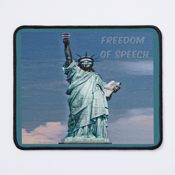 Item preview, Freedom of speech designed and sold by EARTH ANGEL 888.