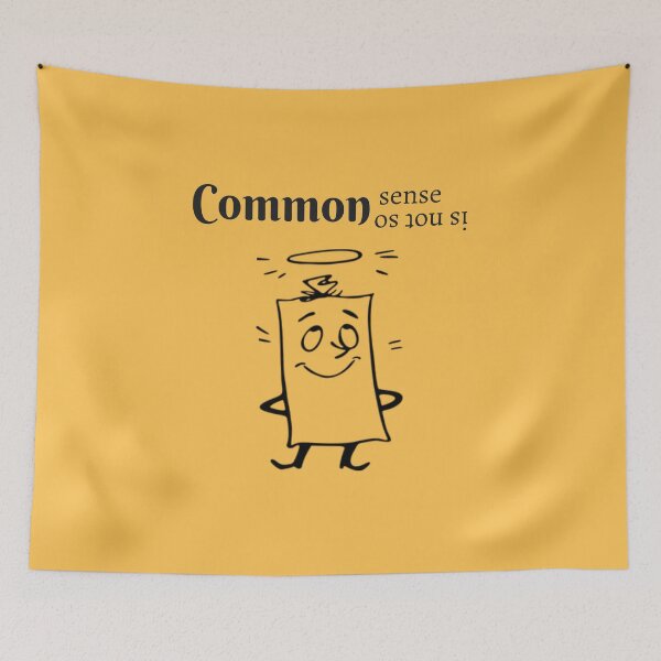 Item preview, Common sense is not so common designed and sold by DigitalArtTrend.