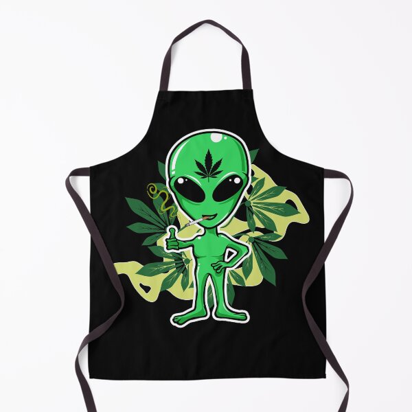 Item preview, Alien Smoking Weed designed and sold by HolyWater SHOP.