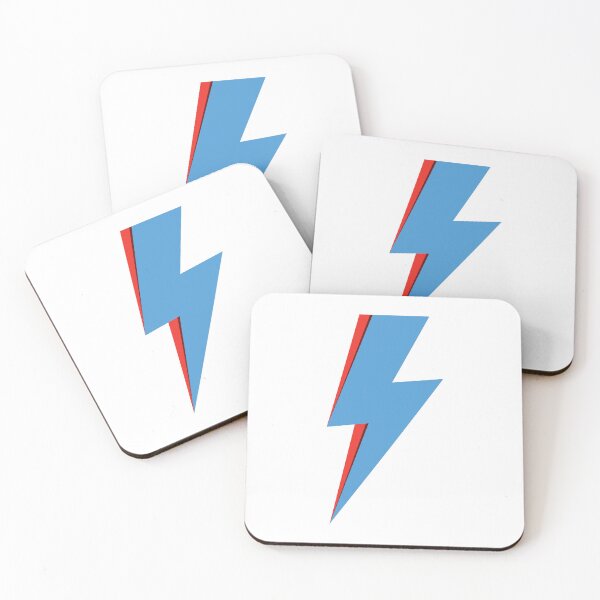 Item preview, Ziggy Stardust David Bowie Lightning Bolt in Yellow designed and sold by Shari Archinoff.