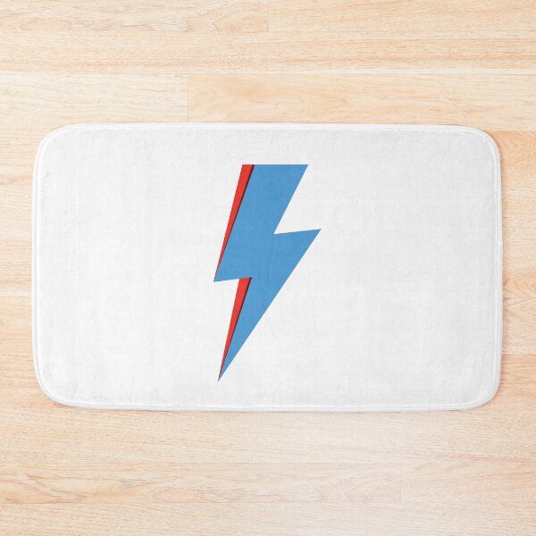 Item preview, Ziggy Stardust David Bowie Lightning Bolt in Yellow designed and sold by Shari Archinoff.