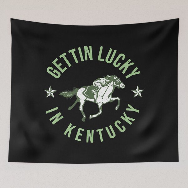 Item preview, Funny Derby Vintage Getting Lucky In Kentucky Horse Racing designed and sold by Marmion434423.