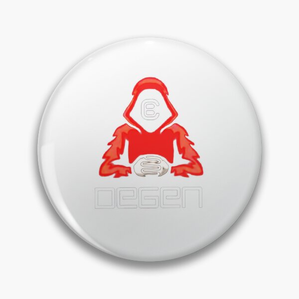 Item preview, Crypto Banter DEGEN Red Logo Essential T-Shirt designed and sold by Kyleroebuck.