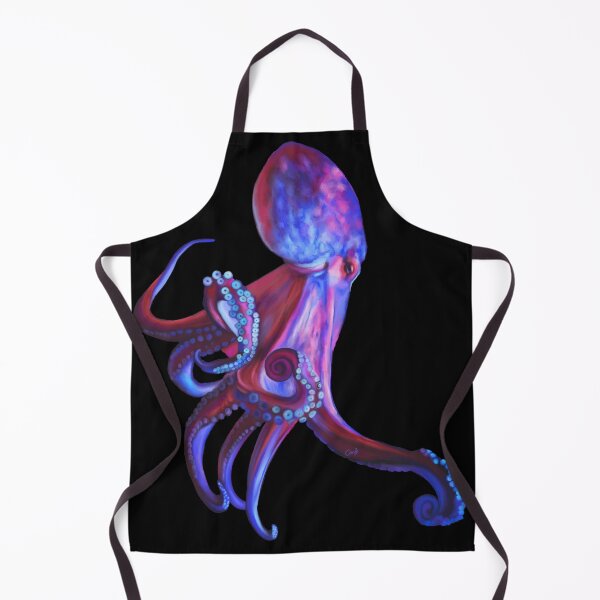 Item preview, Electric blue octopus. Beautiful sea creature, Highly intelligent and beautiful too designed and sold by PlumpPlumStudio.